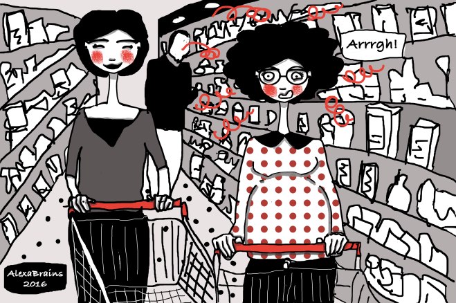Gravidanza-Supermercato